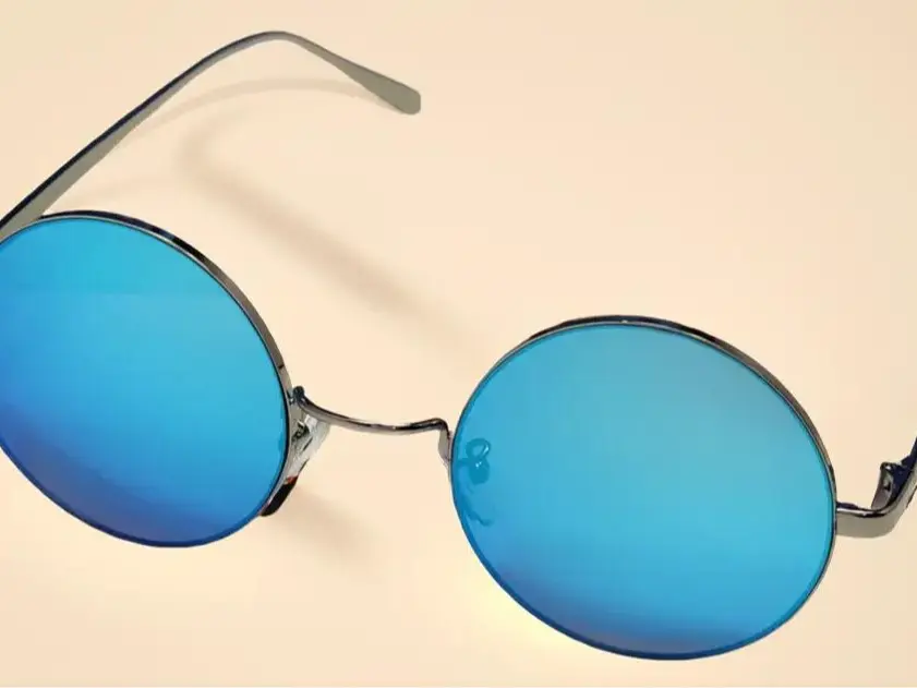 Ozzy's Metallic Frame Oval Lensed Sunglasses Ozzy's Metallic Frame Oval Lensed Sunglasses