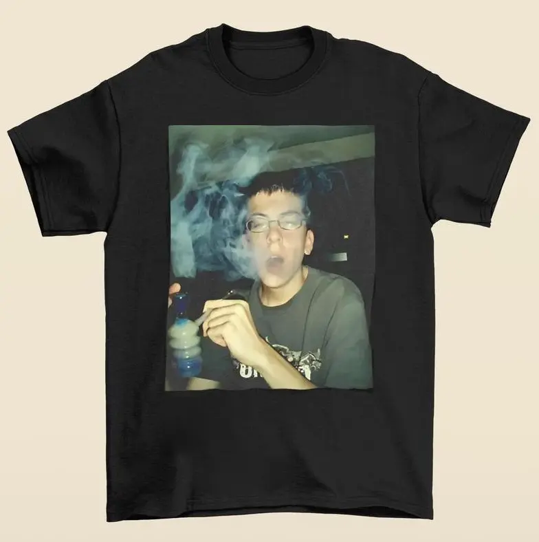 Mclovin Smoking Weed Superbads Funny Meme Tee