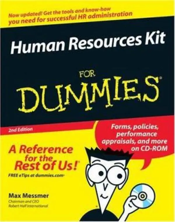 USED Book - Human Resources Kit For Dummies by Harold Messmer Jr. (Paperback) - english