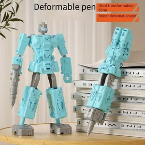 Creative Deformable Ballpoint Pen, Joint-Movable Design, Dual-Function Writing & Transformation, Brain Development Stationery Gift