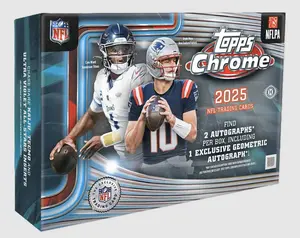 FULL CASE BREAKERS DELIGHT TOPPS CHROME FOOTBALL TEAM BREAK