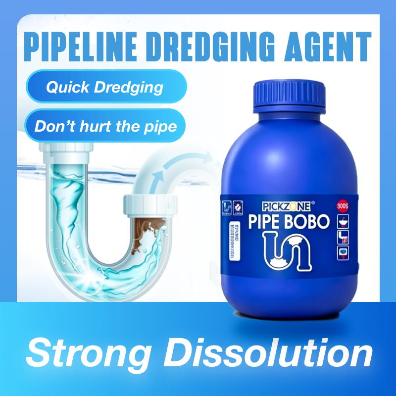 PICKZONE PIPE BOBO Drain Unclogger for Kitchen Shower & Tub Drains Safe for All Pipes Fast Acting Household Formula All Purpose Cleaner Garbage Disposal Cleaner