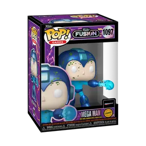 Funko Pop! Mega Man - Mega Man (Zombie) (Funko Fusion) (Chase) #1097 Collectible Pop Vinyl Figure