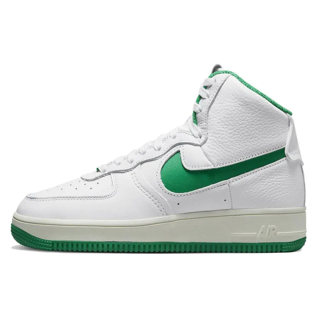 Nike Air Force 1 High Sculpt White Green Skate Shoes Women's DQ5007-100