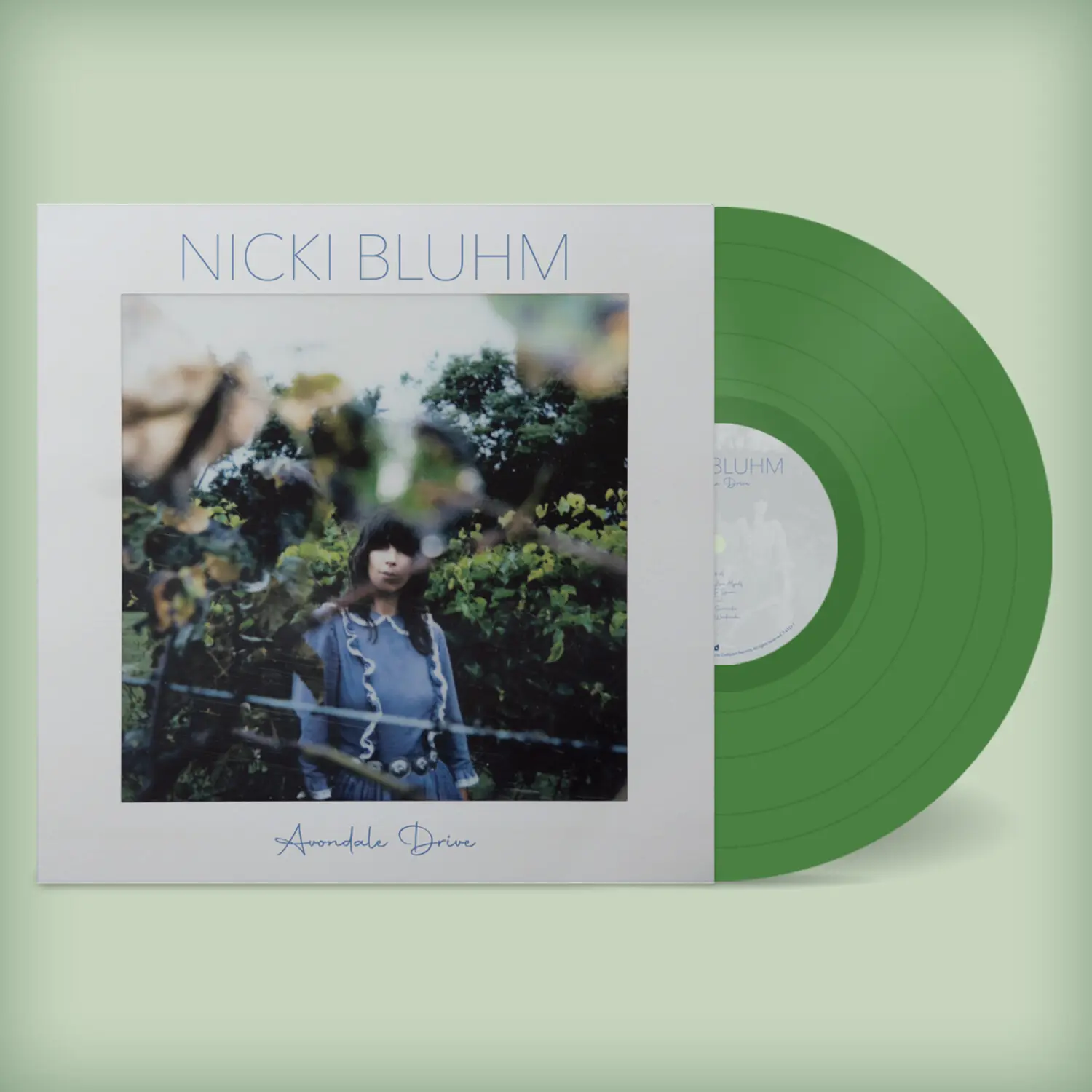Nicki Bluhm - Avondale Drive - Green  [VINYL RECORD - LP] Colored Vinyl, Green, 140 Gram Vinyl,