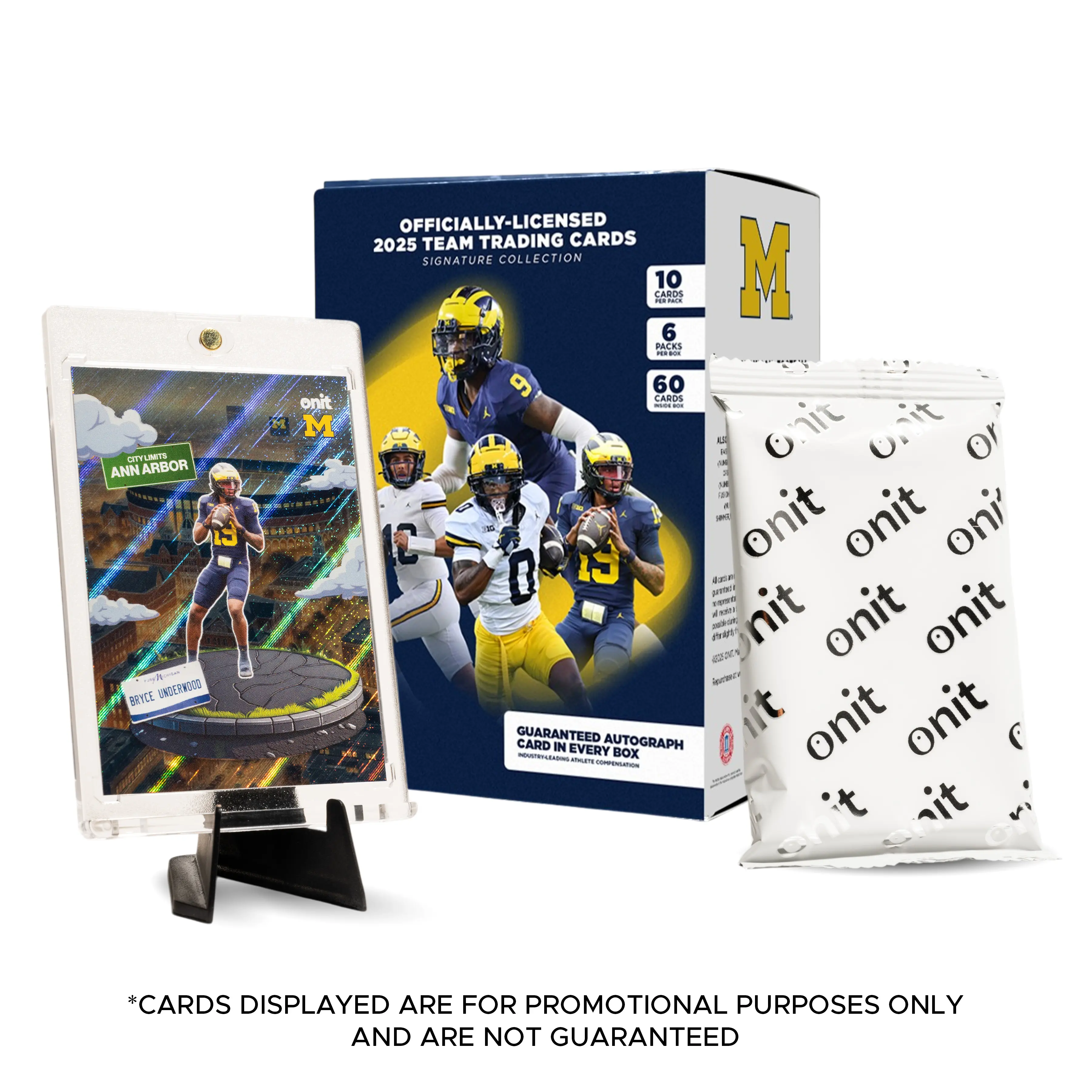 University of Michigan Football 2025 Trading Cards