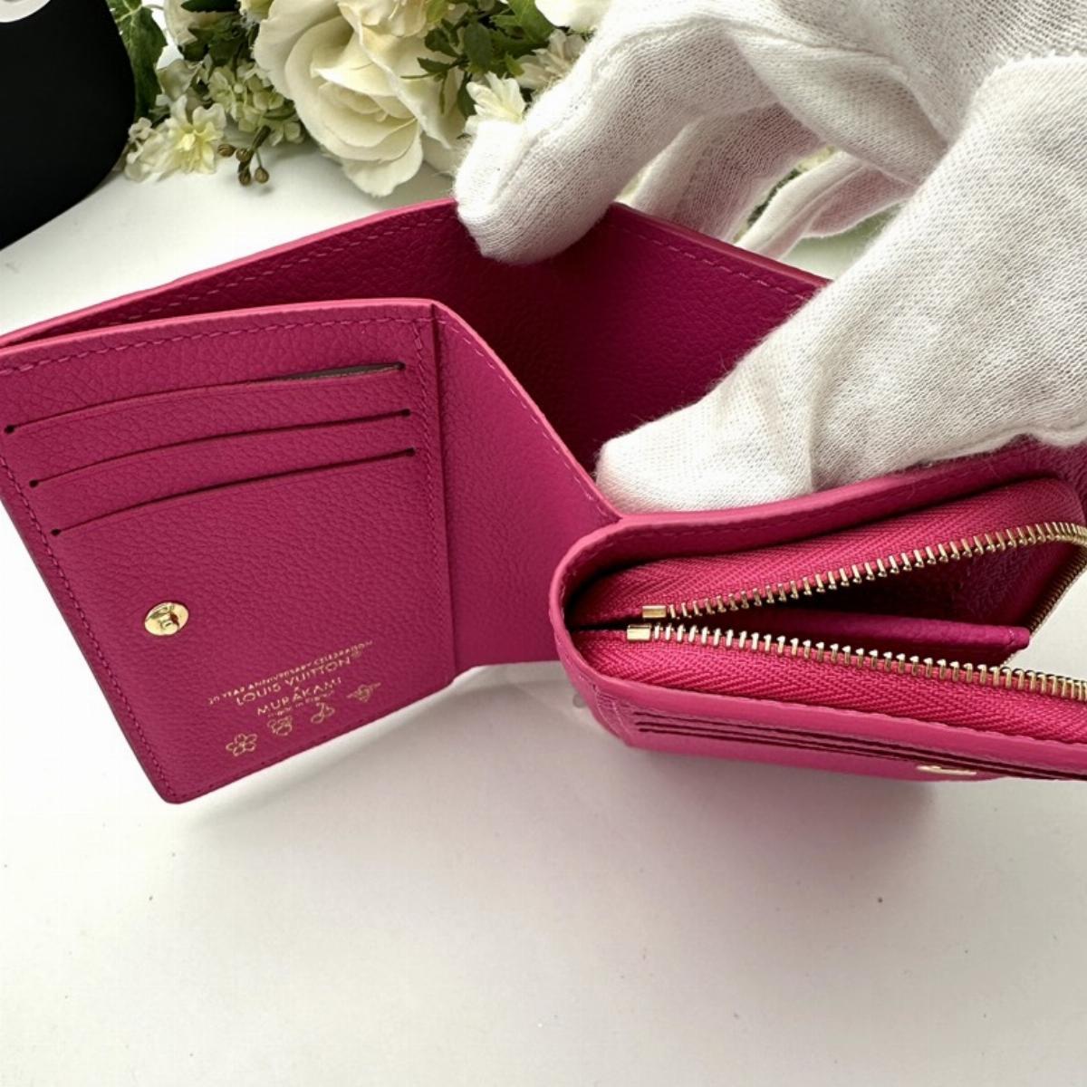 Pre-owned Louis Vuitton As Shown Mini Bags x Takashi Murakami Monogram Empreinte Victorine Wallet 2120900011130