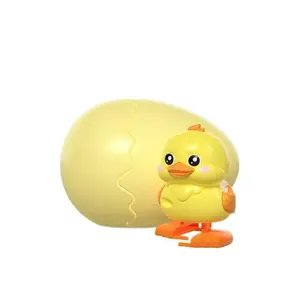 Springy Little Duck Jumping Egg Cute Pet Walks Breaks Out Of Shell Animal Shape Puzzle Fun Gift Toy For Boys And Girls