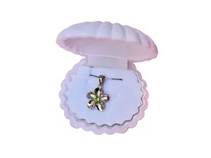 Plumeria Flower Necklace – Peridot Pendant, Tarnish Resistant Sterling Silver Jewelry