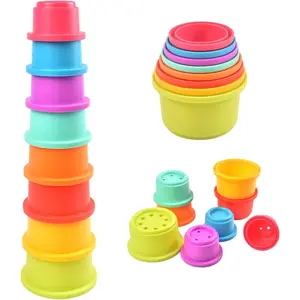 Baby Stacking Nesting Cups Toys, Baby Toys 6 to 12 Months, Toys for Toddler Gifts 1 Year Old (617-97)