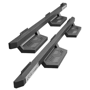 【GARVEE】Running Boards Drop Side Steps for 2019-2024 Dodge Ram 1500 Crew Cab (NOT FIT 19-24 Classic), Textured Black Truck Nerf Bars