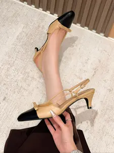 Elegant Women's Wedge Heels, PU Leather Round Toe Slip-On Shoes, Casual Plain Design for All Seasons, Comfortable Medium Width Footwear