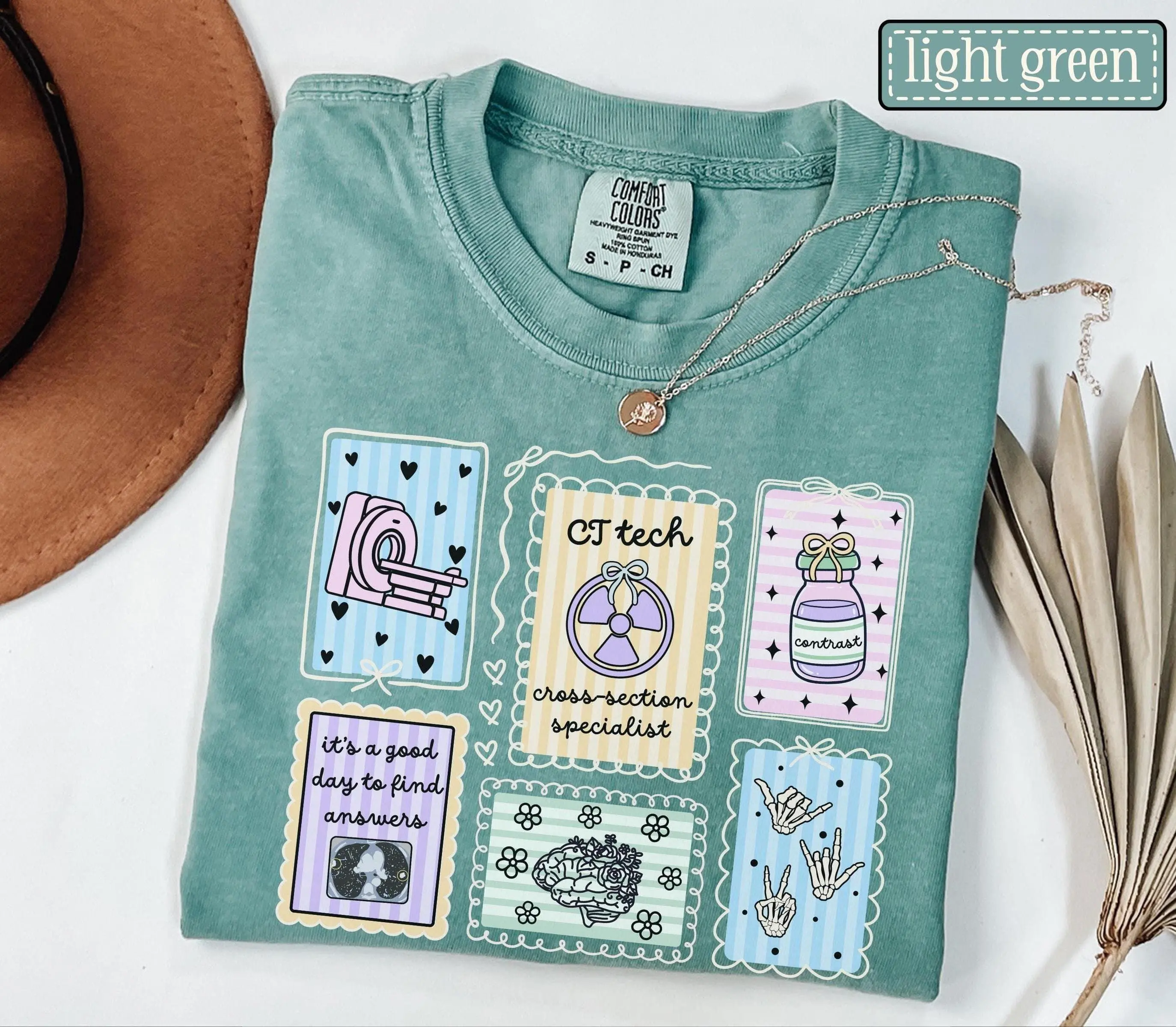CT Tech  Shirt • CAT Scan Tech Stamp Work Tees • CT Technologist Gift • Rad Tech Tshirt • Ct Tech Gifts • Radiology Department
