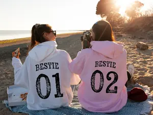 Women's Best Friend Sweater Hoodie Tshirt, Bestie Gift Shirt, Gift for Women and Men (There are 3 options: Hoodie, Sweatshirt, T-shirt)