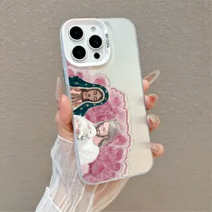 Case for iPhone 17 16 E Pro Max 15 Plus 14 13 12 11 XS XR Religious Virgin Mary Stylish Shockproof Lightweight Silicone Protective Cover