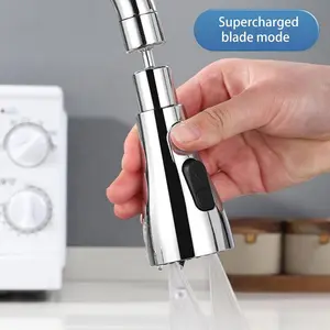 Kitchen Faucet Extension Nozzle, 3 Modes Splash Proof Faucet Extender, Kitchen Sink Faucet Extension Nozzle, Kitchen Accessories, Faucet Sprayer Attachment