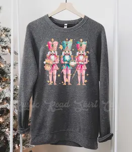 Vintage Nutcracker Sweatshirt, Retro Christmas Sweatshirt, Holiday Sweater, Family Christmas Sweatshirt