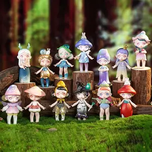 Laura Forest Fairy Series Blind Box, PVC Material Toy, Cute Figures, Random Send One, Hidden Edition Probability 1/108, Collectible Ip Series