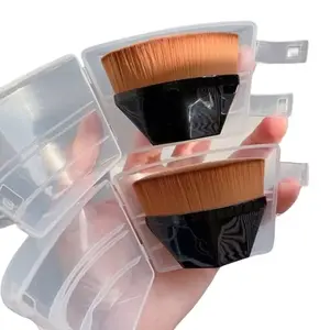 Double Pack New Magic Makeup Brush Beauty Powder Face Blush Brushes Portable Professional Foundation Brush Large Cosmetics Soft Base Make up