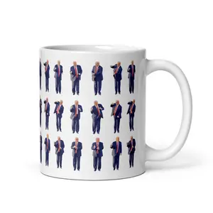 POTUS 45 Dance Mug, Trump Dance Mug, Save America Coffee Cup, Trump 2024 Mug, Trump 45/47, America First Mug, Funny Trump MAGA Gift