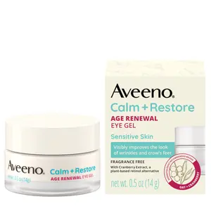 Aveeno Calm + Restore Age Renewal Eye Gel 0.5 oz Aveeno Calm + Restore Age Renewal Eye Gel 0.5 oz