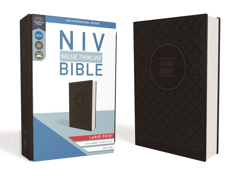 NIV, Thinline Bible, Large Print, Comfort Print NIV, Thinline Bible, Large Print, Comfort Print