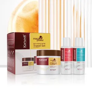 Karseell  HairMask Sample (100ml), Shampoo Sample and Conditioner Sample Travel Set Suitable for All Hair Types3.38floz +2.4floz+2.4flozArganHaircare