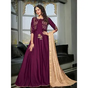 Fammy Gown with Dupatta