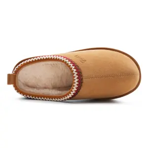 FITORY Platform Slippers for Women, Mini Winter Short Ankle Boots with Fluffy Fur Lining Size 6-11【Plz Size Up】