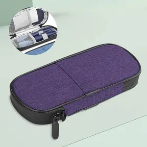 Insulin Pen Cooler Travel Case Diabetic Medication InsulatedCool Organizer with 2 Reusable lce Packs for Insulin Pen andOther Diabetic Supplies, for the Daily Life and Trip