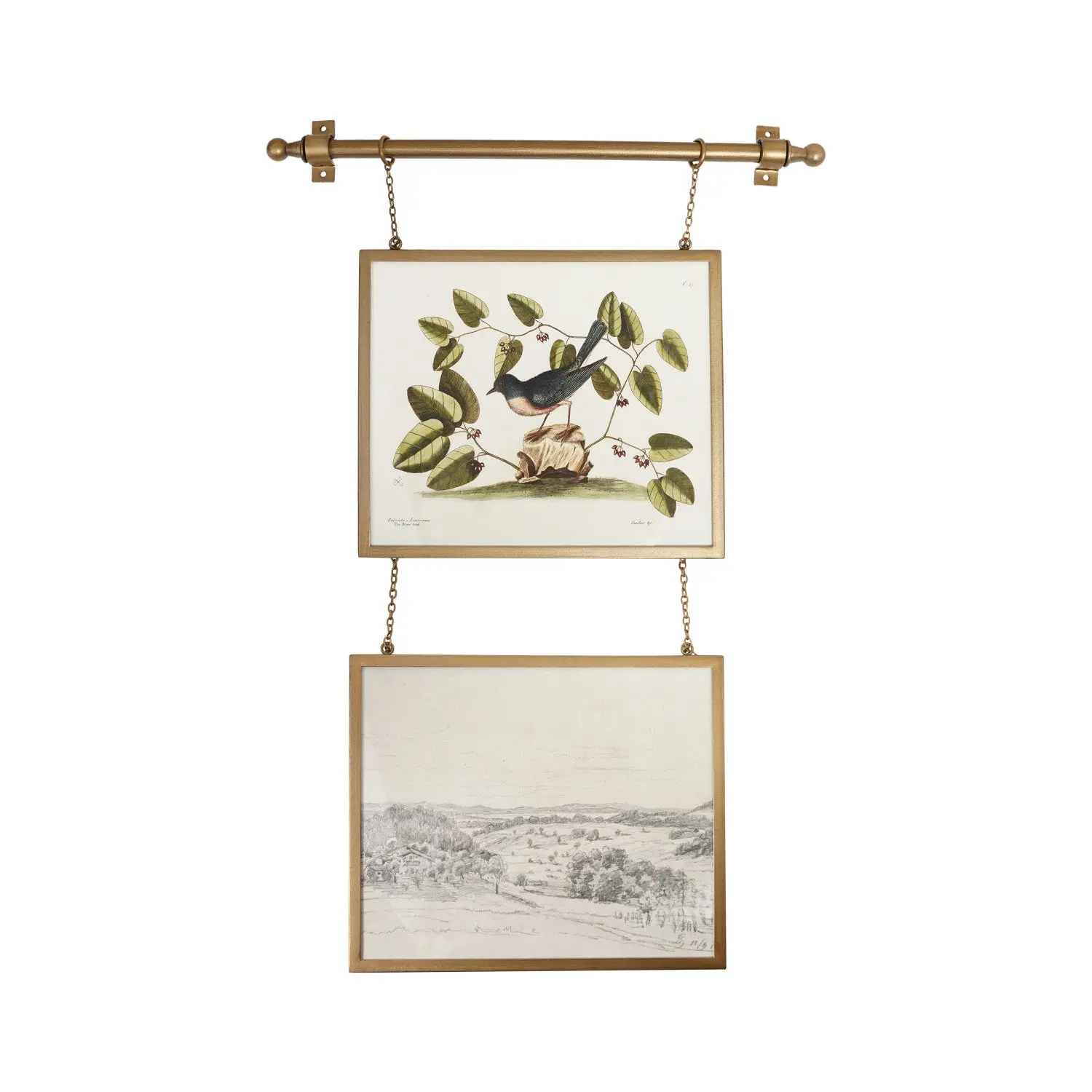 Pre Order Hanging Metal Framed Glass Photo Frames