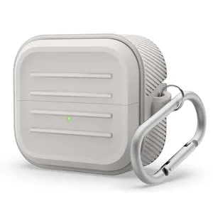 Armor Hang Case for Galaxy Buds 3 and 3 Pro, Durable Shockproof Protection,  Silicone Protective Cover Accessory  [2 Colors]