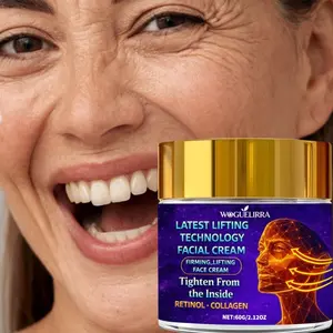 Instant Wrinkle Cream, Rich in Collagen, Retinol, Bee Venom, Smooths Fine Lines, Tightens Skin, Youthful Look, Firming Complex
