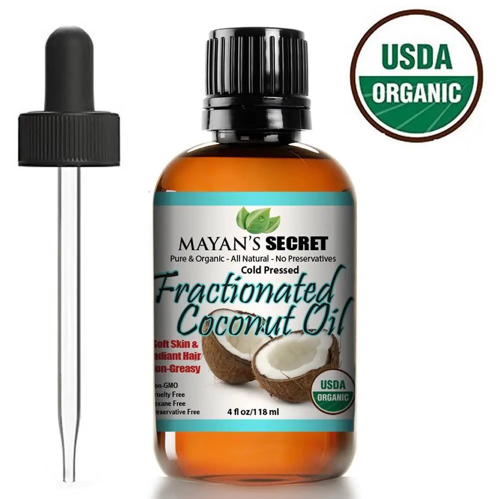Certified Organic Fractionated Coconut Oil Body Care Comfort