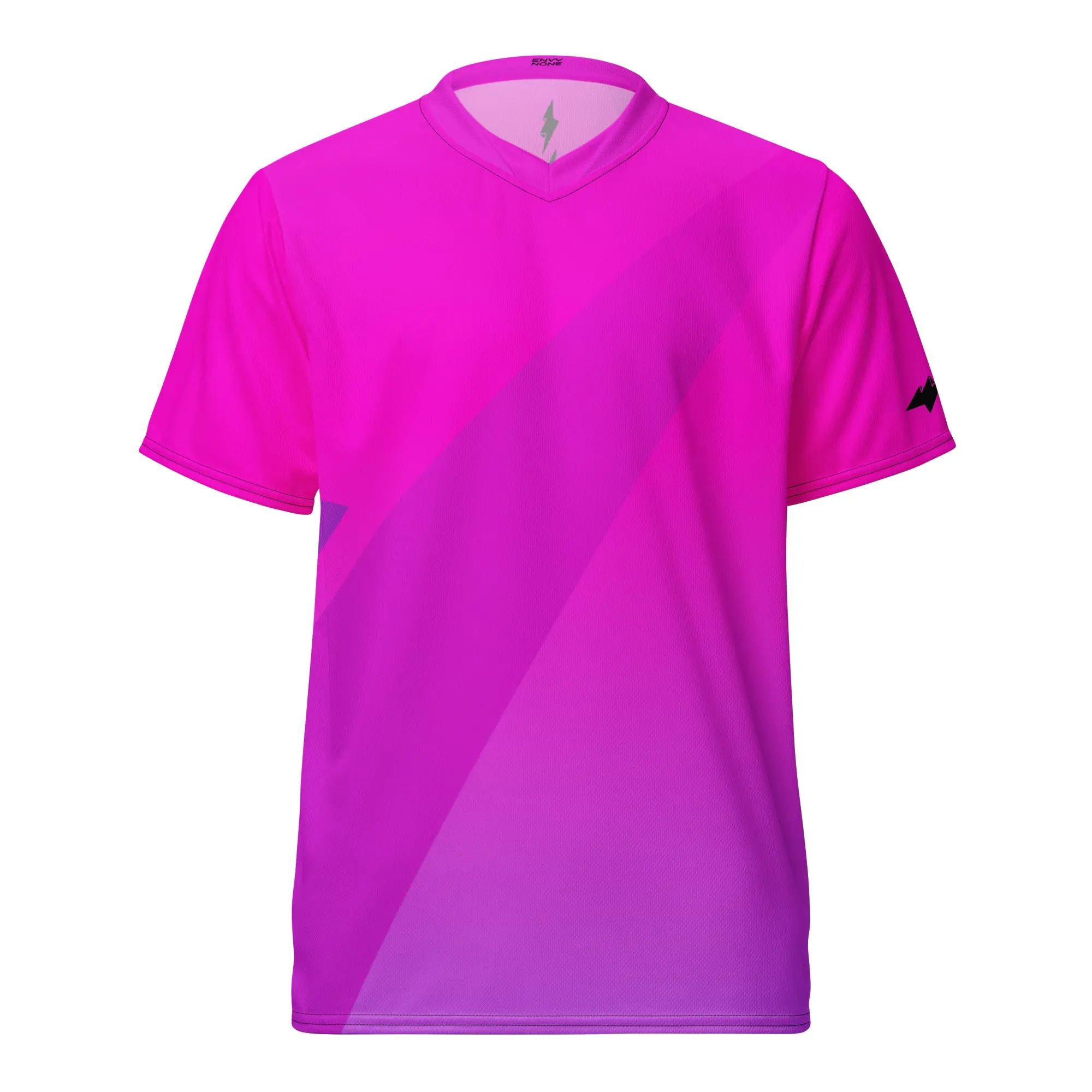 Hot Pursuit MTB Jersey - Recycled Material - Hot Pink - Lightweight Breathable - 100% Recycled Polyester - Two-Way Stretch - Moisture-Wicking - UPF50+ Protection