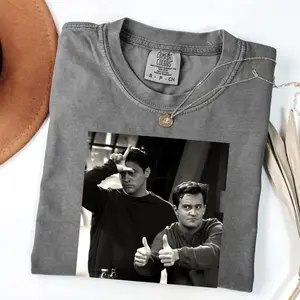 Comfort Colors Vintage Chandler Bing T-shirt, Friends Sitcom Tshirt, Chandler Bing From Friends, Classic Friends Chandler Bing Tee, Gift For Womens