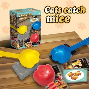 Cats Catch Mice Board Games Kids Toys Family Party Social Games Funny Card Memory Logical Thinking Children Education Table Game