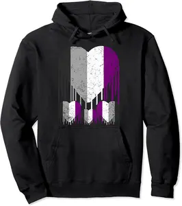 Asexual Flag Asexuality Ace Asexual Pullover Hoodie - Antonioja Shop 46B094WV8LG7