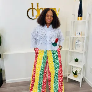 Afro Chic Wide Leg Set