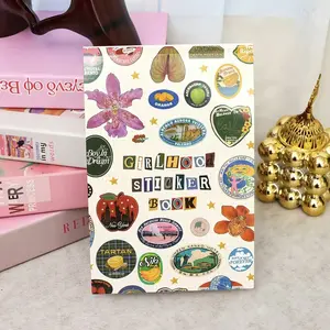 2026 New Girlhood Sticker Book Includes 1260+ Retro for Scrapbooking,Ransom Note Sticker Book, Junk Journal, Journaling, DIY Crafts - Sticker Letters for Scrapbook Supplies, Junk Journal Supplies, Journaling Supplies