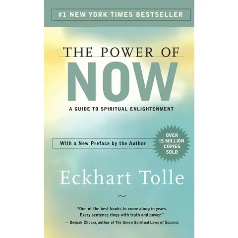 Used Book - The Power of Now: A Guide to Spiritual Enlightenment by Eckhart Tolle (Softcover, 256 Pages, New Preface by Author) - English, New World Library, Over 16M Copies Sold, Awareness, Life, Personal Growth Humanities Religion & Philosophy Book
