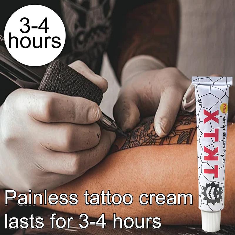 TKTX Tattoo External Cream, Relief Cream for Tattoos, Waxing, Microneedling, Lecithin External Cream(10g) Cosmetic.