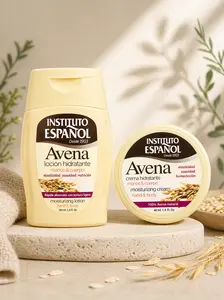 Instituto Español Avena Hydration Set Body Lotion & Cream for Dry Skin Deep Moisture Soft Skin Routine Daily Moisturize