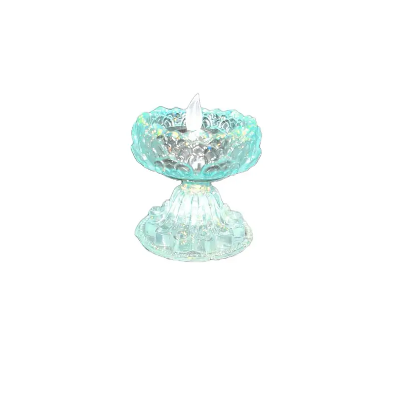 BLUE PARADE- Light Up Your Space: Custom Handmade Tea Light Candle Holders – Personalize Your Glow!