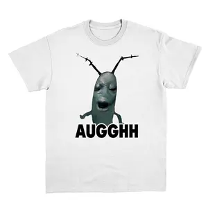 Cursed Plankton Funny Meme Shirt, Brainrot Funny Gag Stupid Shirt, Unhinged Inappropriate Shirts, Plankton Got Served Creepypasta Meme Merch