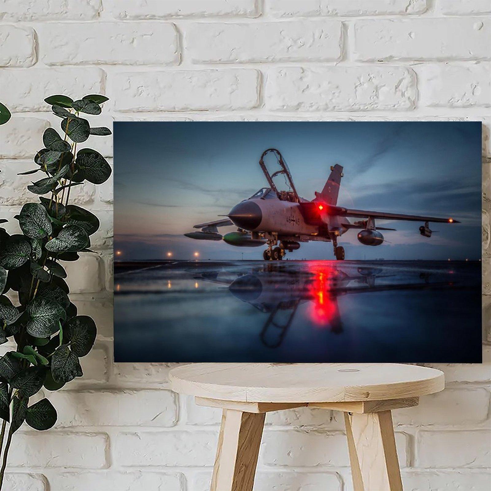 Military Fighter Poster for Tornado Poster Decorative Painting Canvas Wall Art Picture Print Modern Family Bedroom Decor