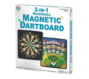 AreYouGame 2-in-1 Reversible Magnetic Dartboard AreYouGame 2-in-1 Reversible Magnetic Dartboard