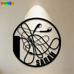 1pc Abstract Line Metal Wall Art, Intricate Abstract Line Statue Mural, Ideal Gift for New Year, Easter, Abstract Decor Enthusiasts, Rust-Resistant Metal Wall Decor Wall Sculptures, Perfect for Indoor Wall & Garden Fence Wall, Stylish Modern Home Decor