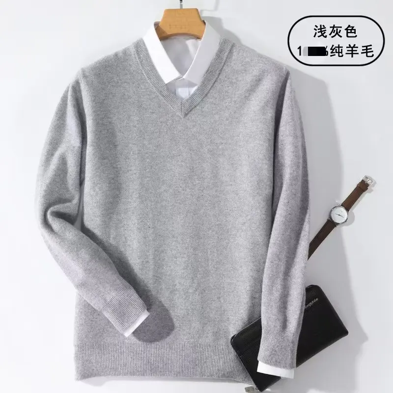 Light gray [V neck]
