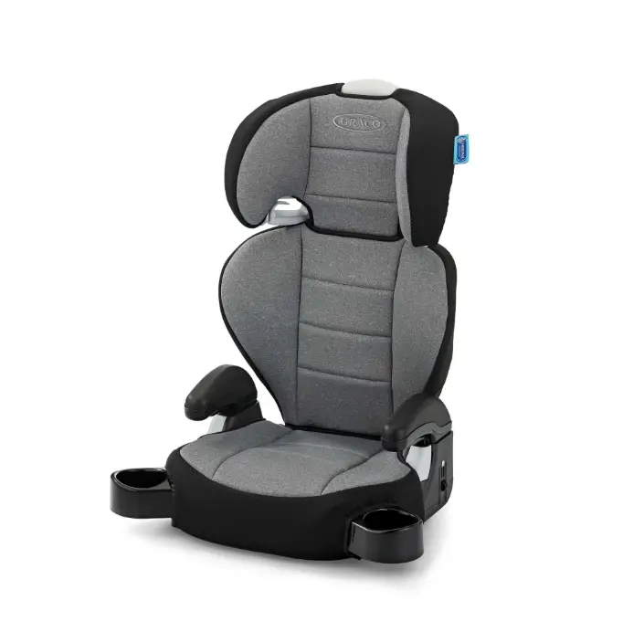Graco TurboBooster 2.0 Highback Booster Seat, Declan, Grey